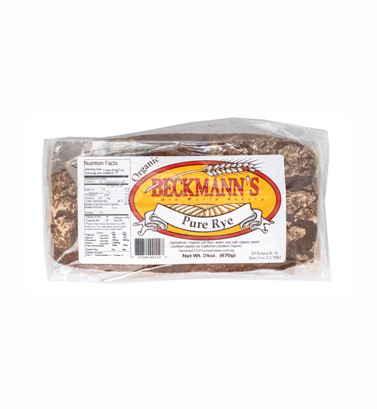 Beckmann's Pure Rye Bread – Beckmann's Bakery